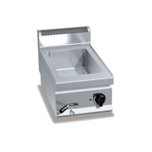 Bain marie avec robinet de vidange 1 x GN 1/1