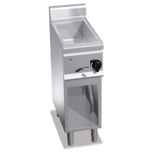 Bain marie avec robinet de vidange 1 x GN 3/4 sur pieds