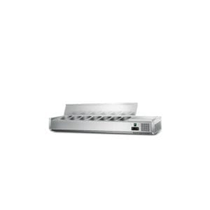 Présentoir à ingrédients 1600mm Inox