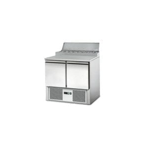 Table de préparation compacte / 2 portes