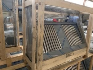 HOTTE CAISSON 1000 MM PROF. 900 AVEC MOTEUR