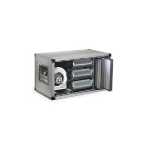 Caisson charbon actif 4500 m³ avec moteur