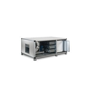 Caisson charbon actif 4500 m³ avec moteur + filtre à poche