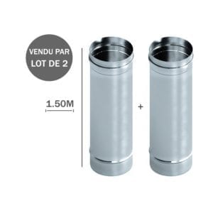 Gaines circulaires 2 x 1500 mm / Ø300 mm