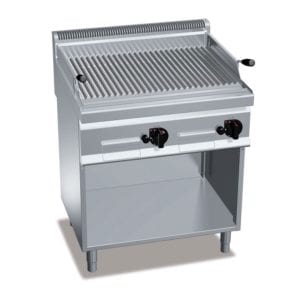 Grill pierre de lave gaz (14kW) / sur pieds