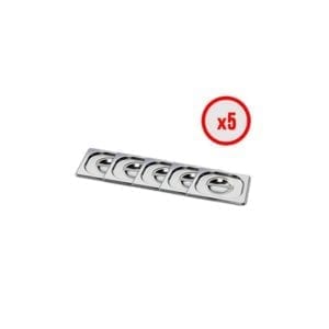 Pack x5 Couvercle GN 1/6