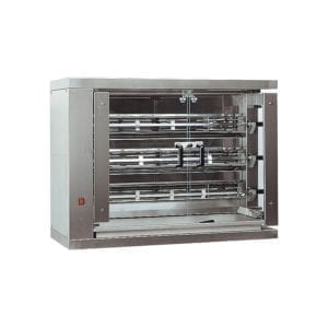 Rôtissoire électrique 3 broches - 18 poulets