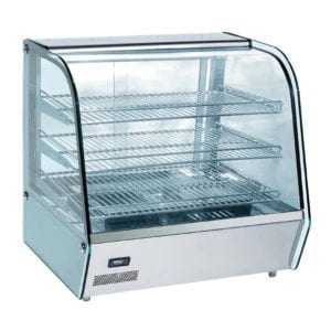 Vitrine chauffante 120L