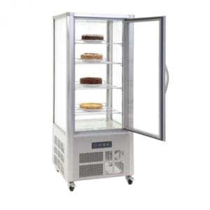 Vitrine à pâtisserie 400L - Inox