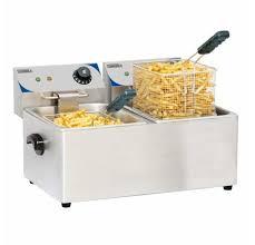 Friteuse électrique 2 x 8 litres