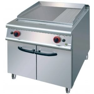 Grill 700 gaz 2/3 lisse 1/3 rainuré