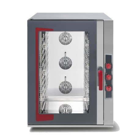 FOUR MIXTE VAPEUR 10 NIVEAUX 600X400MM OU GN1/1 MECANIQUE 16,1 KW