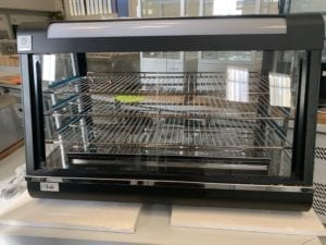 VITRINE CHAUFFANTE PORTES COULISSANTES AVANT ET ARRIERE