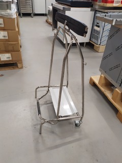 POUBELLE A PINCE 110 LITRES EN INOX