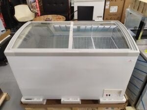 CONGELATEUR COFFRE PORTES COULISSANTE VITREE