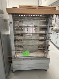 RÔTISSOIRE 6 BROCHES GAZ – 30/36 POULETS